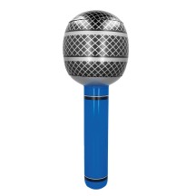 Microphone Gonflable 76 cm Pas Cher | Fiesta Factory