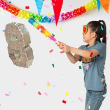 Bâton pour piñata pas cher – accessoire fête 43 cm
