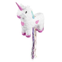 Piñata à Tirer Licorne Blanche pas cher | Fiesta Factory