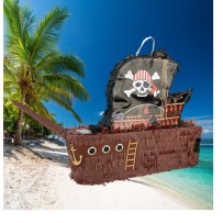 Piñata Bateau de Pirate 66 x 44 cm - 29537 - Piñatas