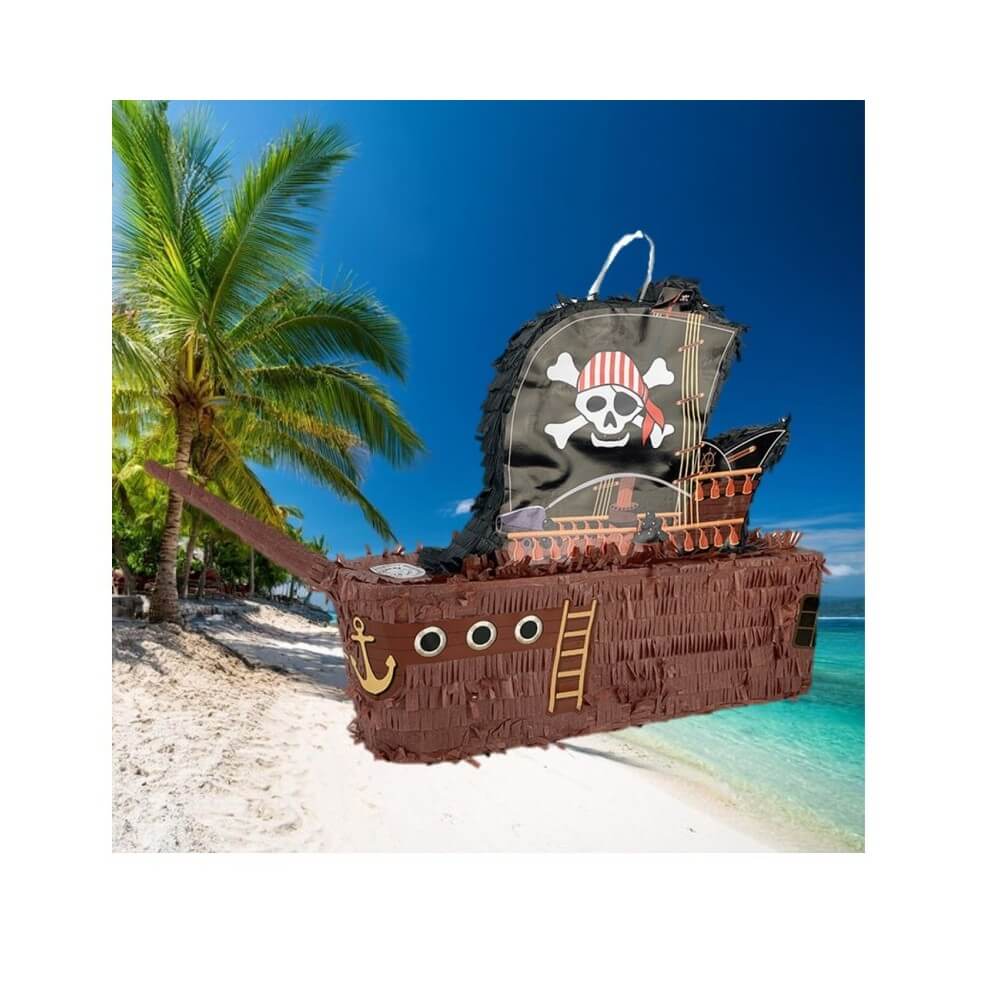 Piñata Bateau de Pirate 66 x 44 cm - 29537 - Piñatas