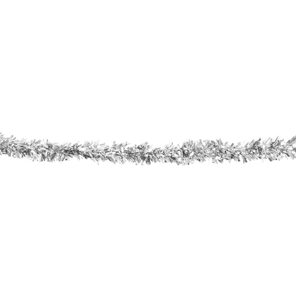 Guirlande PVC Argent 4 m Ignifugée Pas Cher | Fiesta Factory