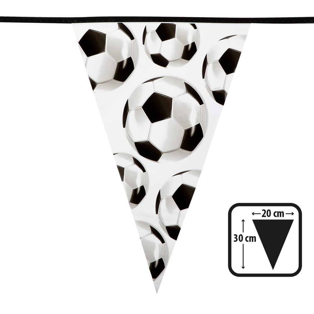 Guirlande de Fanions Football 6 m Pas Cher | Fiesta Factory