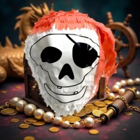Piñata Pirate Tête de Mort – Anniversaire - 29517 - Piñatas