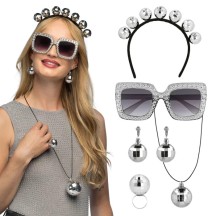 Set Disco accessoires rétro pas cher | Fiesta Factory