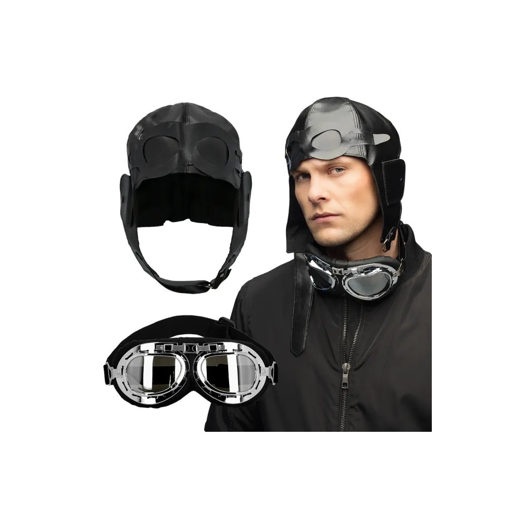 Set Airborne casquette et lunettes party | Fiesta Factory