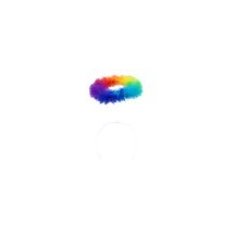 Set Ange Arc-en-ciel avec Ailes pas cher | Fiesta Factory