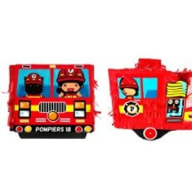 Piñata Camion de Pompier XXL 48 cm - 29638 - Piñatas