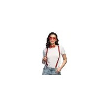 Set Coccinelle avec Bretelles et Lunettes pas cher | Fiesta Factory