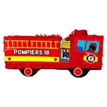 Piñata Camion de Pompier XXL 48 cm - 29638 - Piñatas