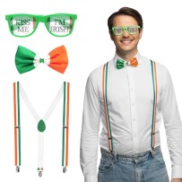 Set Irlande avec Bretelles et Lunettes pas cher | Fiesta Factory