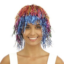 Perruque disco métallique - multicolore - 19171 - Perruques