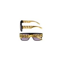 Set 90’s Hip-Hop Bob Lunettes Collier pas cher | Fiesta Factory