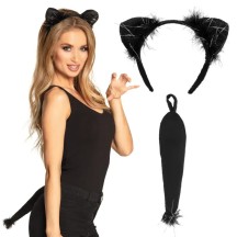 Set Chat Tiare et Queue pas cher | Fiesta Factory