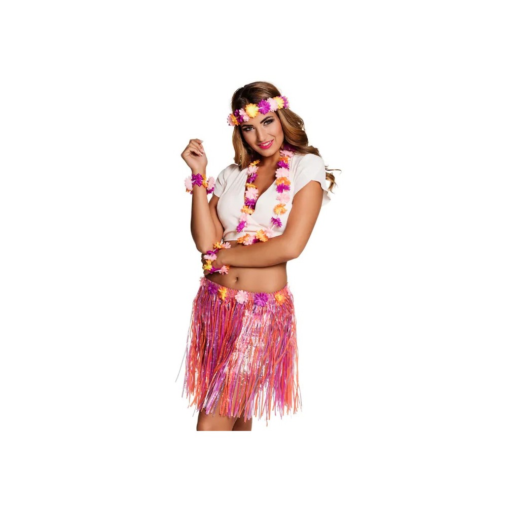 Set Hawaii Kiki Jupe et Accessoires pas cher | Fiesta Factory