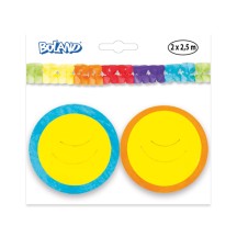 Guirlandes papier Beauty 2,5 m pas cher | Décoration fête