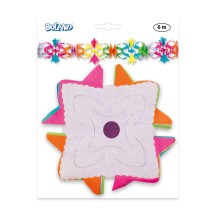 Guirlande papier Floral 6 m pas cher | Décoration florale fête