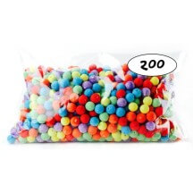 Sachet de 200 boules multicolores CEE - 22048 - Cotillons