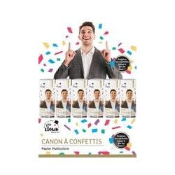 Canon à Confettis Or 40 cm – Effet Festif Intense - 28020 - Canons à confettis