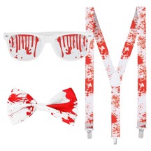 Set Bloody pas cher | Accessoires Halloween et horreur | Fiesta Factory