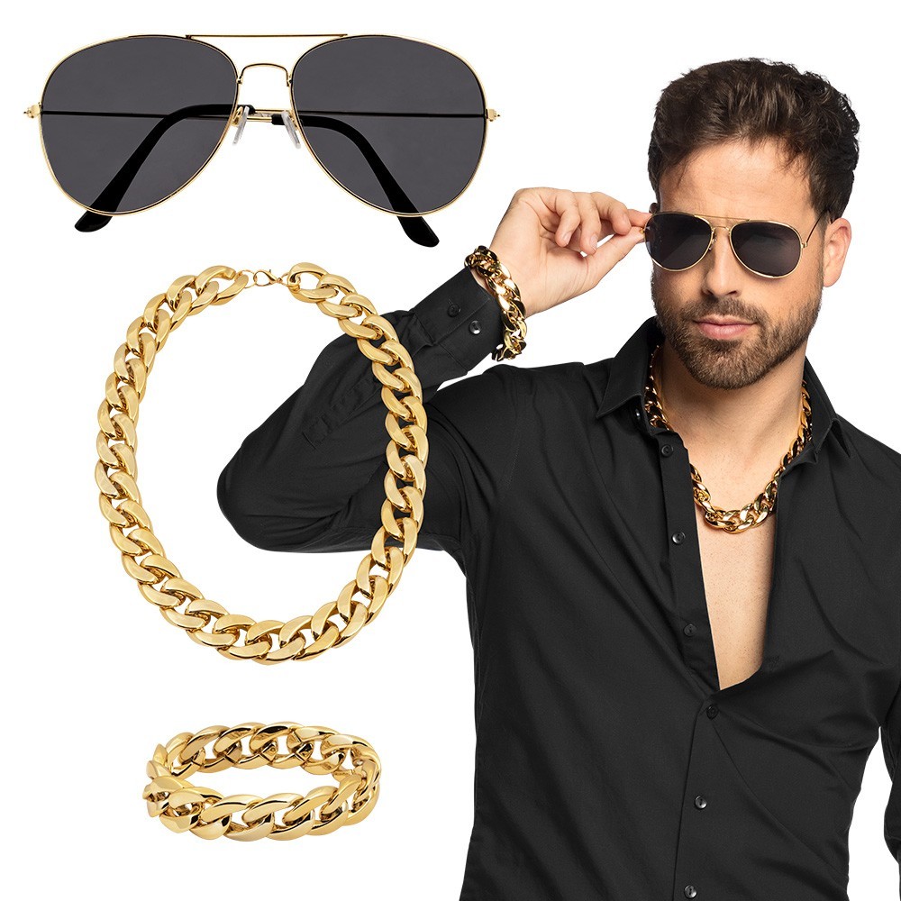 Set Pimp pas cher | Accessoires bling bling et disco | Fiesta Factory