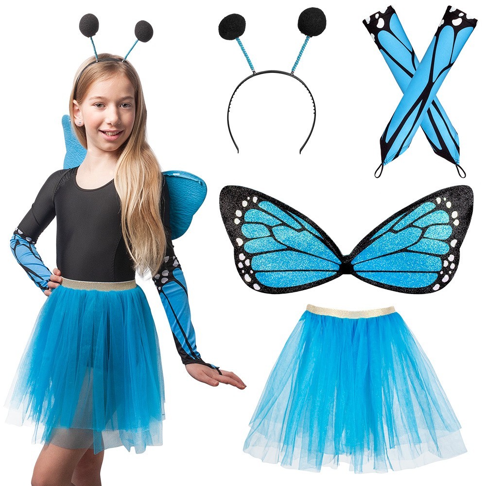 Set Papillon Enfant pas cher | Accessoires festifs enfant | Fiesta Factory