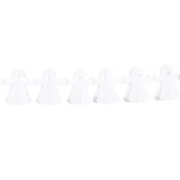 Guirlande Papier Fantôme 4 m pas cher | Décoration Halloween