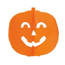Guirlande Papier Citrouille 4 m pas cher | Décoration Halloween