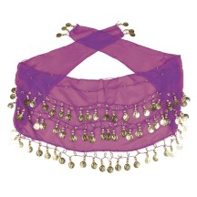 Set Belly Dance Pourpre pas cher | Accessoires danse orientale | Fiesta Factory