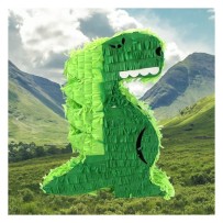 Piñata Dino Vert 43 x 34 cm - 29756 - Piñatas