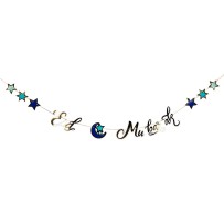 Guirlande Eid Mubarak 2,5 m Pas Cher | Décoration Aïd el-Fitr