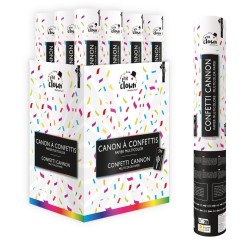 Canon à Confettis Papier 40 cm Multicolore - 28040 - Canons à confettis