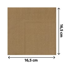 Set de Table Or Pas Cher - 6 Assiettes, 6 Gobelets et 12 Serviettes