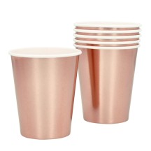 Ensemble de Table Or Rose Pas Cher | Décoration Élégante pour Fête