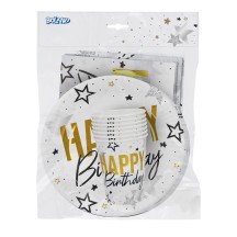 Table Dressée Joyeux Anniversaire Pas Cher | Décoration de Fête
