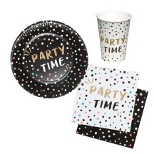 Table Dressée « C'est la Fête » Pas Cher | Décoration de Table Festive