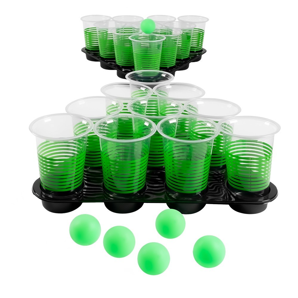 Jeu à boire Beer Pong Deluxe pas cher | Party Fête