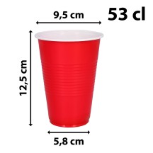 Set 40 Gobelets Réutilisables pas cher | Gobelets de fête | Party Fête