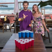 Jeu à boire Beer Pong pas cher | Jeu de soirée adulte | Party Fête