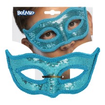 Masque de Venise à sequins turquoise | Carnaval, Bal masqué et Soirée déguisée