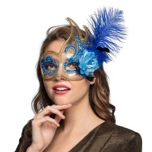 Loup Venise Cygne à plumes 4 couleurs | Masque vénitien pas cher