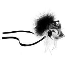 Masque Loup Venice Flapper Années 20 Pas Cher | Femme