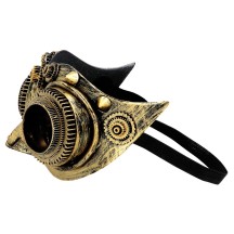 Masque Loup Steampunk Steamvision Pas Cher | Cosplay Adulte