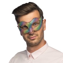 Loup Prisma arc-en-ciel pas cher | Masque de carnaval adulte