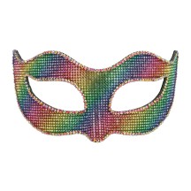 Loup Prisma arc-en-ciel pas cher | Masque de carnaval adulte