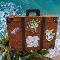 Piñata Valise Voyage 40 x 35 cm - 29747 - Piñatas