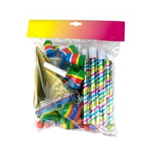 Sachet Cotillons 10 Personnes METAL COLOR - 21425P - Cotillons