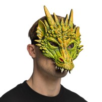 Demi-masque Dragon en Mousse Adulte Pas Cher | Cosplay Halloween