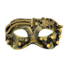 Loup Steamforce steampunk bronze pas cher | Masque steampunk adulte