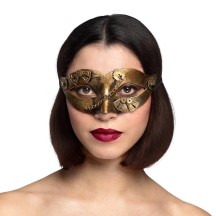 Loup Gearpunk steampunk femme pas cher | Masque steampunk